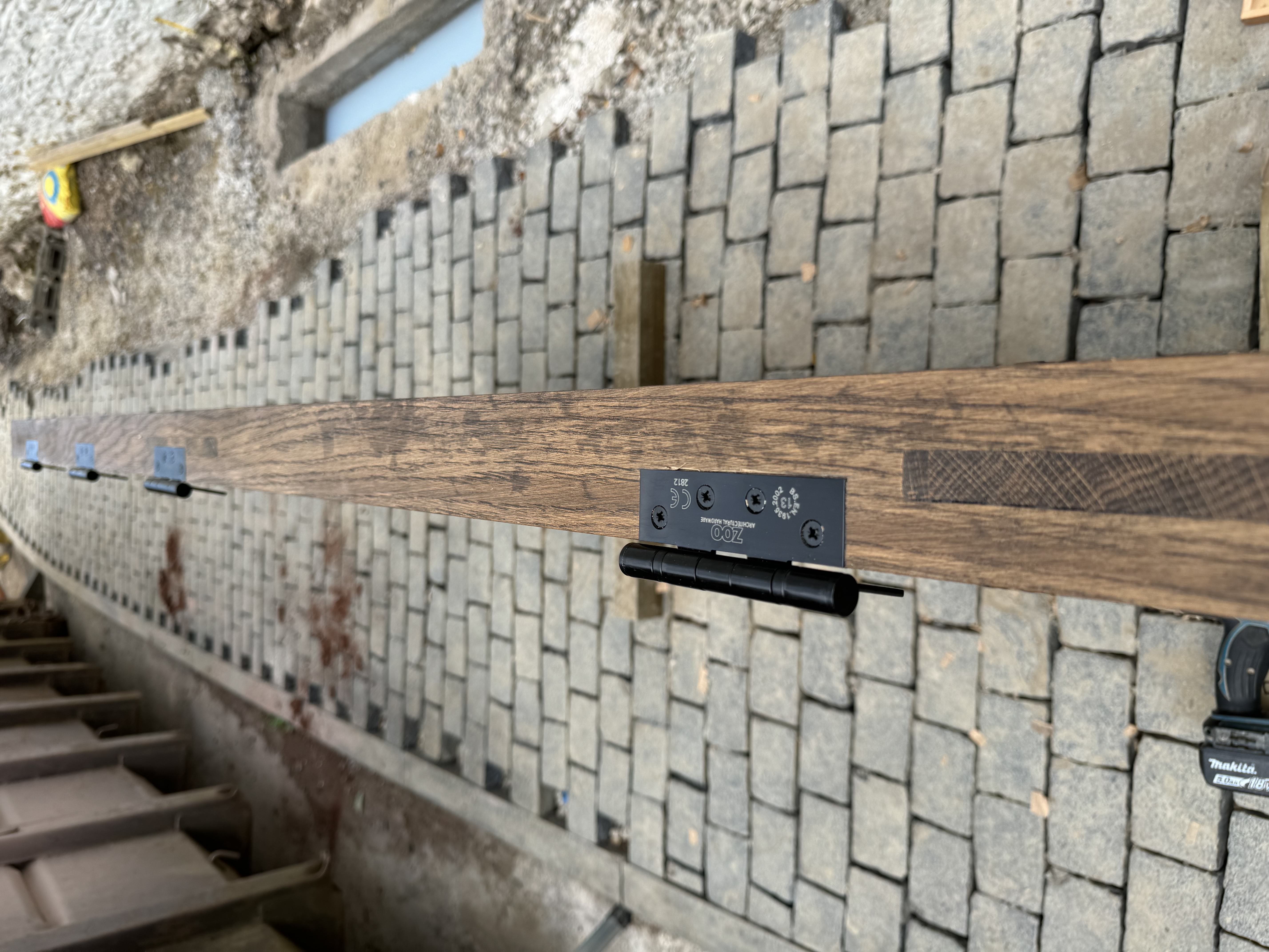 Bespoke joinery details in natural oak